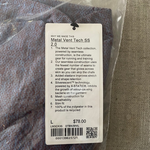 Lululemon Metal Vent Tech Short Sleeve Shirt 2.0 - Picture 6 of 8